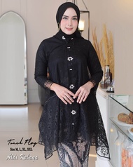 COD-STELAN TUNIK KEBAYA MODERN APLIKASI PAYET MUTIARA-LONG TUNIK KEBAYA WISUDA TERBARU-KEBAYA WANITA