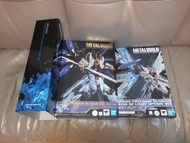 BANDAI TAMASHII METAL BUILD STRIKE FREEDOM GUNDAM and WING OF LIGHT OPTION SET SOUL BLUE VER 共2盒 日版