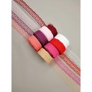 Lace Ribbon Tape 22MM Wide(10 Yards)