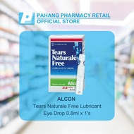 ALCON Tears Naturale Free Lub.Eye Drop 0.8ml x 1's