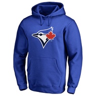 MLB Toronto Blue Jays hooded sweatshirt【S-3XL】Fleece Lined hoodie Loose and comfortable Suitable for