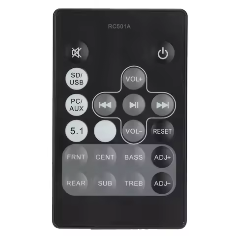 Speaker Remote Control Replacement For Edifier remote control For RC501A For R501BT 5.1 Bluetooth Au