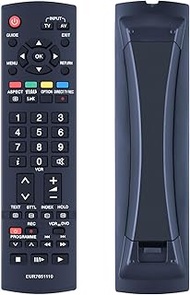 Replacement Remote Control EUR7651110 for Panasonic Plasma Viera TV TX-26LXD70 TX-26LMD70 TX-32LXD70