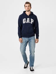 เสื้อ GAP Hoodie เสื้อฮูดแขนยาว Gap Zip Hoodie whitecream Outlet เนื้อผ้าใส่แล้วสบาย ไม่ร้อน เสื้อกั