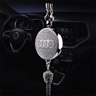 1set Car Logo Perfume Pendant Design Your Car Brand Logo Hanging Diffuser For AUDI A3 8P 8V A4 B5 B6 B7 B8 A6 C5 A5 TT Q3 Q5 Q7 80 100 A1 A2 A7 A8 S3 S4 Accessories