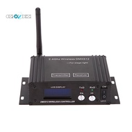 2.4G Wireless  512 Controller Transmitter Receiver LCD Display Power Adjustable Repeater Lighting Co