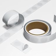 100 pcs NFC Stickers NTAG215 Tag, Rewritable NFC Tags Round Labels 25mm (1 inch), 504 Bytes Memory C