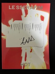 [只換不賣] LE SSERAFIM 美版親簽postcard Eunchae 洪恩採 換 Sakura 宮脇咲良