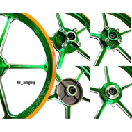 K7RD MK797 CNC SPORT RIM - RS150 / Y125Z / LC150 / Y15 - ( GOLD / PURPLE / ORANGE / GREEN )