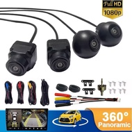 360 Panoramic Camera 3D AHD 1080P 720P 360° Surround Bird View Car Camera  For built-in 360 app Andr