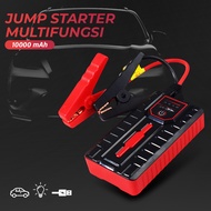 Power Bank Jumper Starter Darurat Mobil Motor 12V P3K Aki Drop Mati Matot Soak Emergency 10000mAh Po