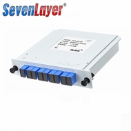 1* 8 SC UPC / APC Optical Fiber Splitter Cassette Box Plug-in Type Optical Splitter