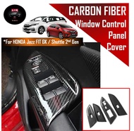 🔥SG SELLER🔥Honda Jazz Fit GK3 GK5 Shuttle Interior Window Panel Cover Carbon Fiber Trim Accessorie