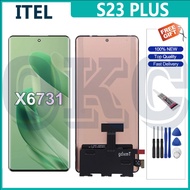 Original AMOLED For Itel S23 Plus S681LN LCD Display Touch Screen Digitizer Assembly LCD Replacement