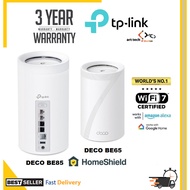 【TP-Link Deco BE85 / BE65 / BE25】WiFi 7 Mesh System | 1 / 2 / 3 Pack | Tri-Band / Dual-Band |