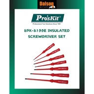 Pro'sKit 8PK-8100E INSULATED SCREWDRIVER SET