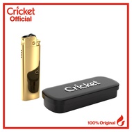 Cricket Deluxe Metal Lighter - Gold