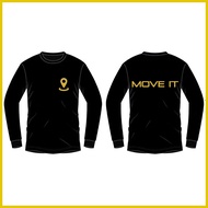 ◴ ⊙ ❂ Move It Long Sleeve Drifit uniform shirt