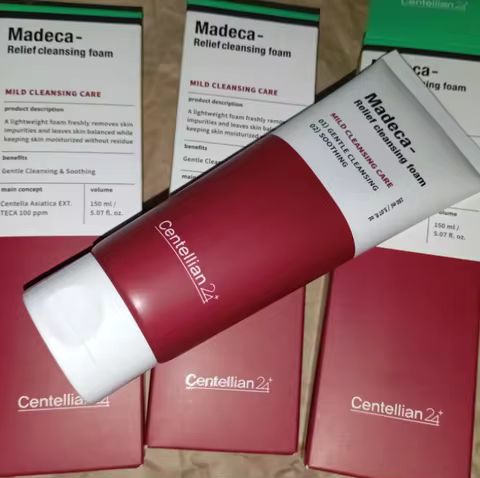 150ml Centellian24 Madeca Relief Cleansing Foam Mild Sooth Repair Clean Sensitive Skin Centella Asia