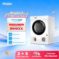 [FREE SHIPPING / READY STOCK] Haier 7KG Dryer Reversible Vented Knob Control Sensor Dry HDV70A1