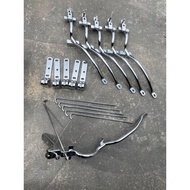 BATTERY HOLDER BRACKET VIVA AVY ELITE CHROME