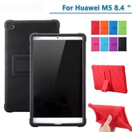 Huawei MediaPad M5 8.4inch 10.8 Shockproof Silicone Protector stand tablet Cover