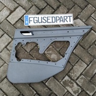 Original bmw E46 Door Trim Silver Rear Right Used