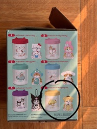 Mofusand x Sanrio 玻璃罐連公仔盲盒 布甸狗 Pompompurin