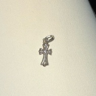 chrome hearts 克羅心 戴鑽十字 吊墜