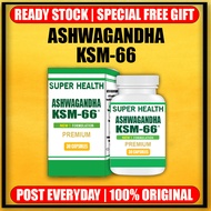 Ksm 66 Ashwagandha Herbal Supplement for Better Overall Body Original Hq Free Gift
