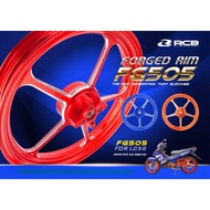 LC135 5S GOLD FG505 FORGED RIM RCB FRONT 185 x17 REAR 250x17