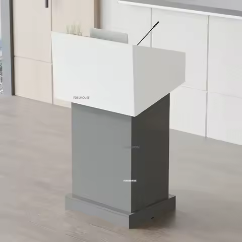 Conference Room Speech Podium Company Welcome Desk Clothing Store Reception Desks Church Pulpit Scho