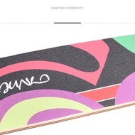 120X25cm Skateboard Grip Tape Anti-Skid Skate Board Sandpaper Modern Style Art Fish Board Skateboard Grip Tape