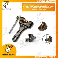 Motorcycle Bike Chain Removal Breaker Splitter Remover Tool Splitter Puller 420-530