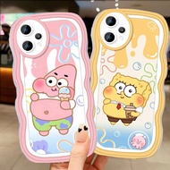 A-6 SpongeBob TPU Casing for Realme 14T C31 14 9i C35 9 14X C30 Pro Plus 5G Transparent Case