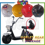 Harley electric scooter rear storage box