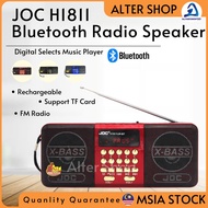 ORIGINAL JOC H1811BT FM Radio Bluetooth Rechargeable 18650 Battery Make Reliable Long Play Portable Wireless Speaker