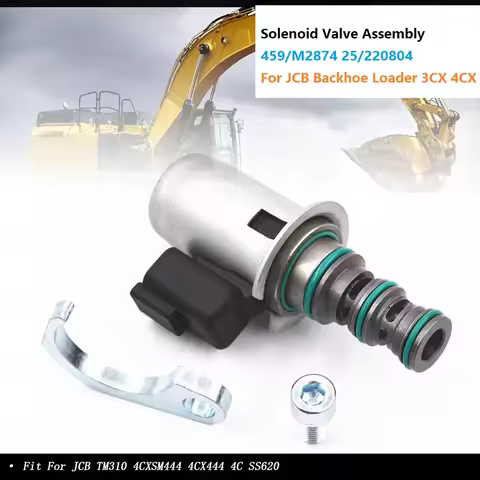 459-M2874 25/220804 Loaders Backhoe Solenoid Valve Kit For JCB Backhoe Loaders 3CX 4CX 531-70 550-14