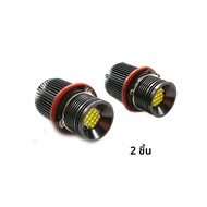 2ชิ้น CANbus ตาสีขาวไฟหน้าฮาโล LED แหวนไฟสำหรับ BMW E39 E53 X5 E60 E61 E63 E64 E65 E66 E83 X3ไฟ LED