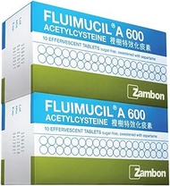 Fluimucil A600Mg Twin Pack 2X10'S