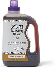 Indigo Wild Zum Clean Laundry Soap Frankincense Myrrh,64 Fl Oz