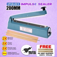 Plastic Impulse Sealer Machine Mesin Pengedap Plastik Makanan Plastic Film Seal Food Packing Heat Se