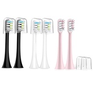 For Xiaomi SOOCAS X3 SOOCARE Electric Toothbrush Heads Foodgrade Bristle Replacement Tooth Brush Head Nozzles with Anti-dust Cap