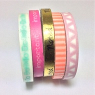 (US Washis) Hobby Lobby skinny washi tapes