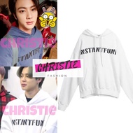 HOODIE JUMPER INSTANTFUNK KPOP JIN JIMIN BTS M-XXL / SWEATER BTS NCT