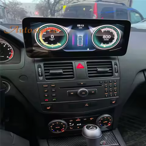 Android 13 For Mercedes Benz C Class W204 C180 C200 C260 C300 C63 C65 2007-2014 Car GPS Navigation M