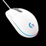 LOGITECH G203 LIGHTSYNC RGB WIRED MOUSE WHITE (2Y)