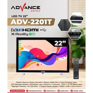 Advance Digital LED HD TV TVD ADV 2201 T / ADV-2201T / 2201T USB Movie 22 inch 22" HDMI VGA