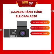 Ellicam A620 Dash Cam ICAR Dash Cam Recording Front Car 12 Months
