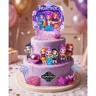 Demon Hunters KPop Topper Demon Hunters KPoP Cake Decoration/ Demon Hunters KPop Cake Decoration/ De